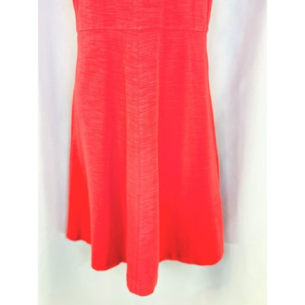 J. Crew Papaya Coral Soft Cotton Dress $98 - Picture 6 of 14